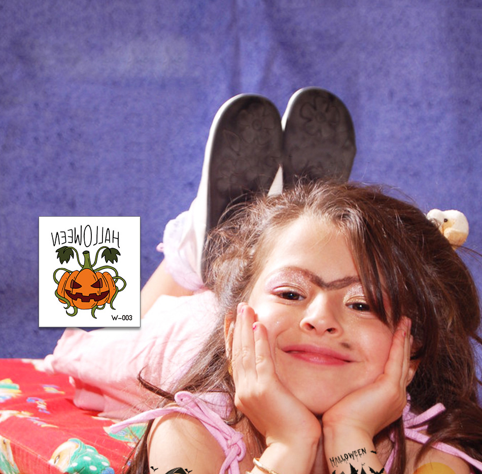Fashion W-003 Children Cartoon Halloween Tattoo Stickers,Festival & Party Supplies