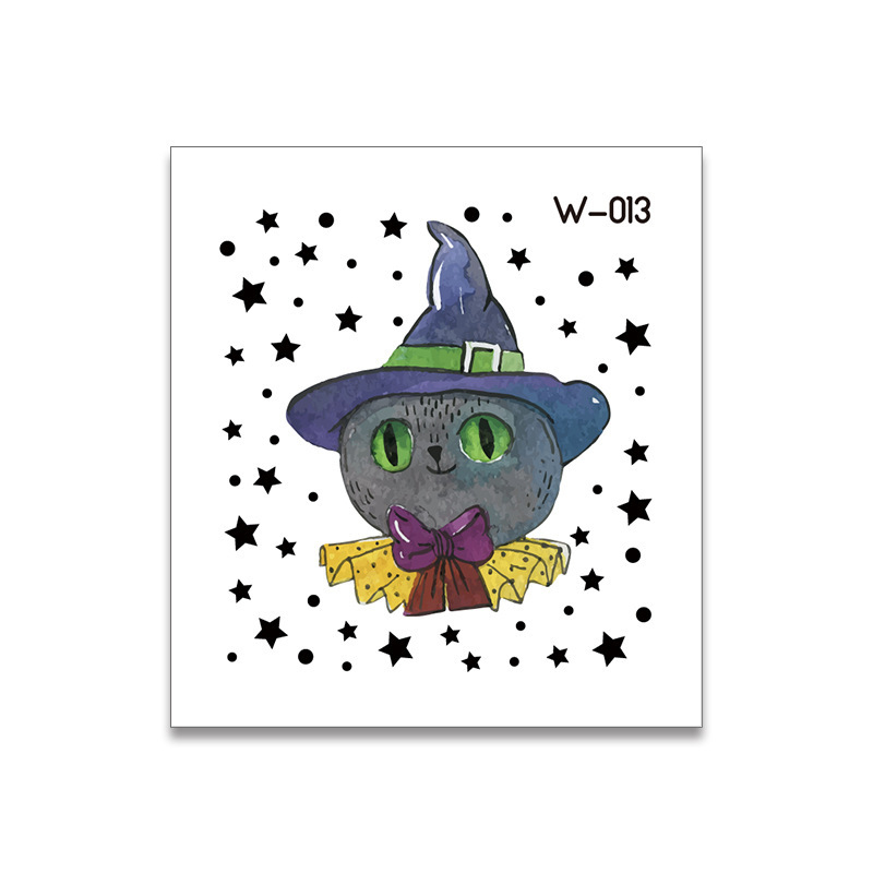 Fashion W-019 Children Cartoon Halloween Tattoo Stickers,Festival & Party Supplies
