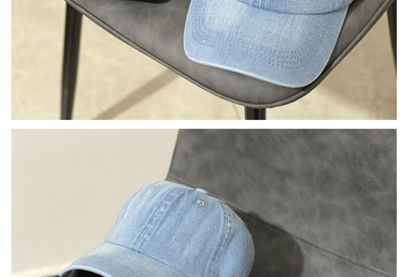 Fashion Light Blue Washed Cowboy Baseball Cap,Baseball Caps