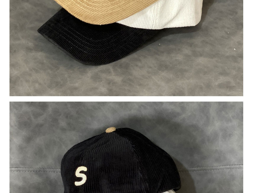 Fashion White Letter Embroidered Color Block Baseball Cap,Baseball Caps