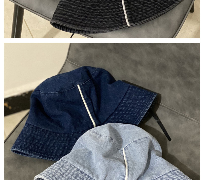 Fashion Navy Blue Cowboy Fisherman Hat,Beanies&Others