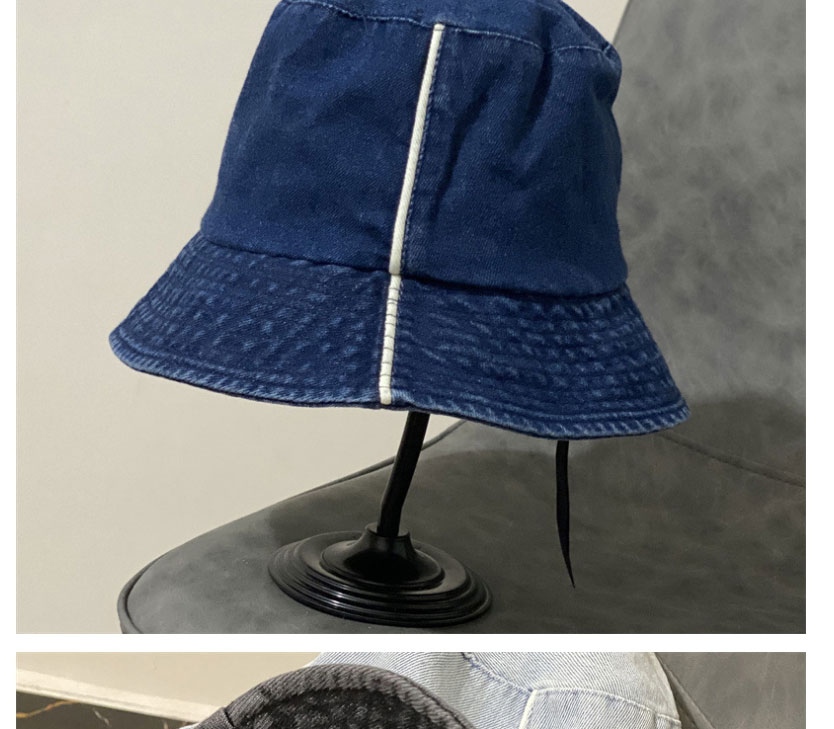 Fashion Light Blue Cowboy Fisherman Hat,Beanies&Others