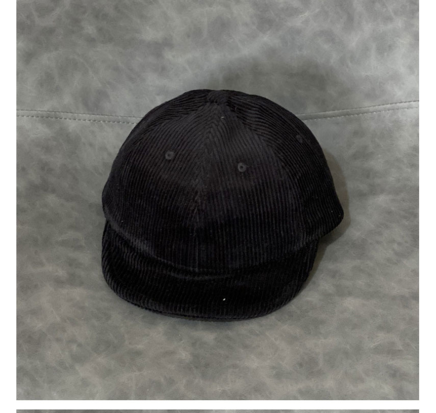 Fashion Khaki Corduroy Short Brim Cap,Baseball Caps