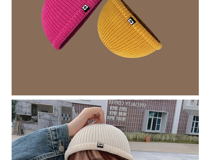 Fashion Rose Red Borderless Small Standard Knitted Toe Cap,Beanies&Others