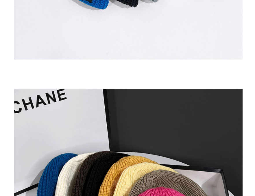 Fashion White Borderless Small Standard Knitted Toe Cap,Beanies&Others