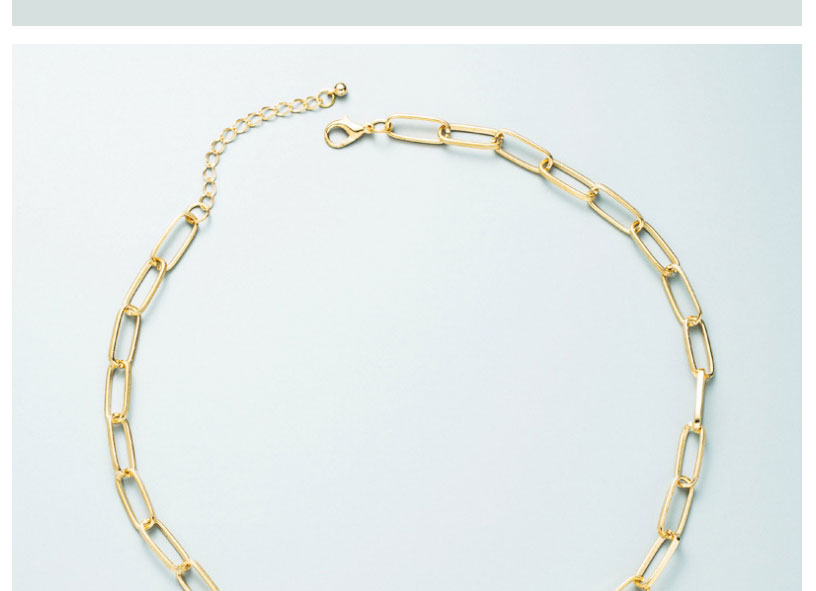 Fashion Gold Alloy Hollow Chain Love Necklace,Chains