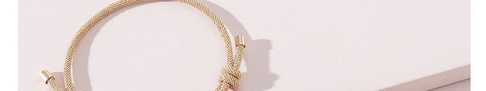 Fashion Suit Braided Knotted Drawstring Rope,Fashion Bracelets