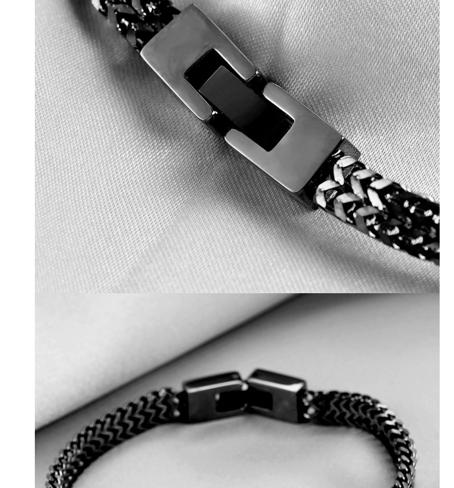 Fashion Golden 19cm Stainless Steel Keel Snake Chain Bracelet,Bracelets