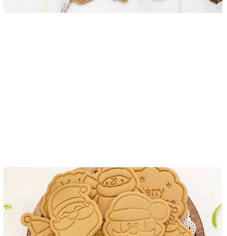 Fashion Full Set Of 16 Christmas Cartoon Cookie Mold,Festival & Party Supplies