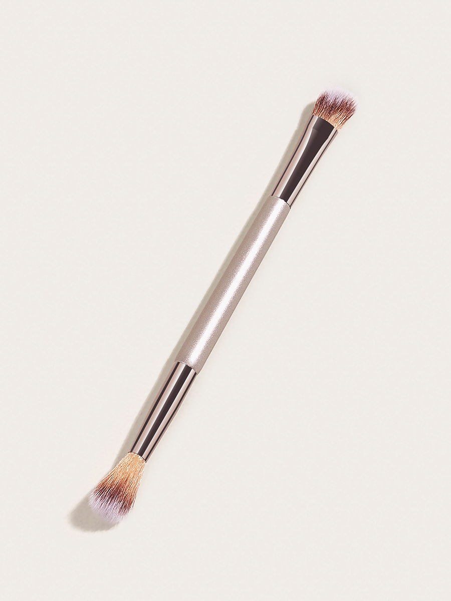 Fashion Champagne Gold Single Double-headed Champagne Gold Eyeshadow Brush,Beauty tools