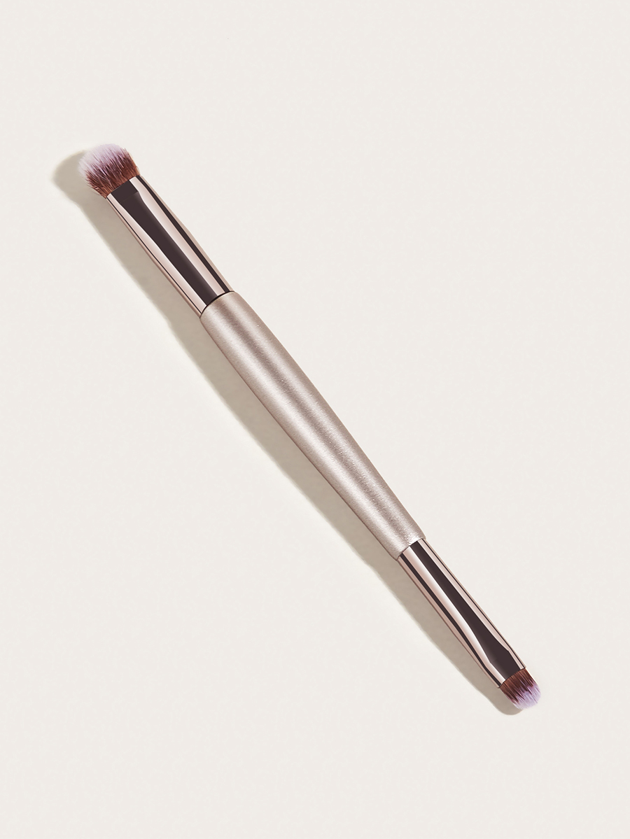 Fashion Champagne Gold Single Double-headed Champagne Gold Concealer Brush,Beauty tools