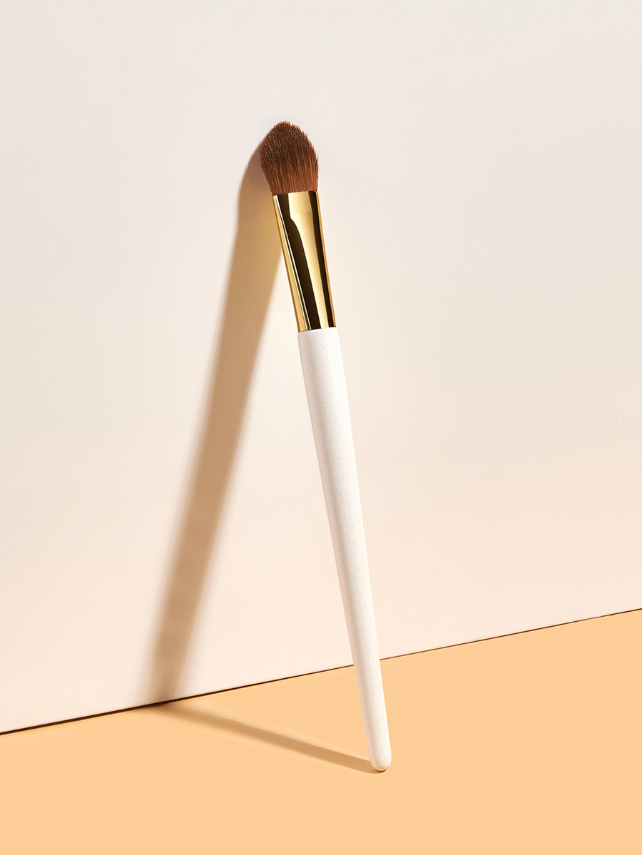 Fashion Off White Single Highlight Concealer Brush,Beauty tools