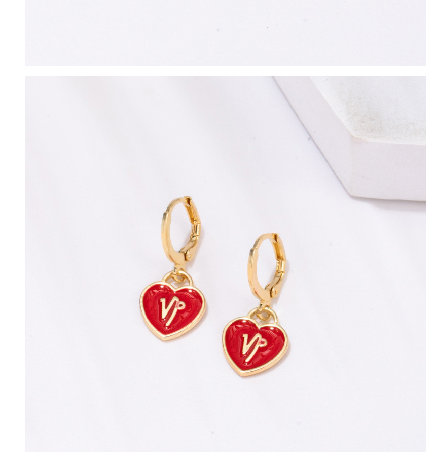 Fashion Virgo Alloy Drop Oil Love Constellation Earrings,Hoop Earrings