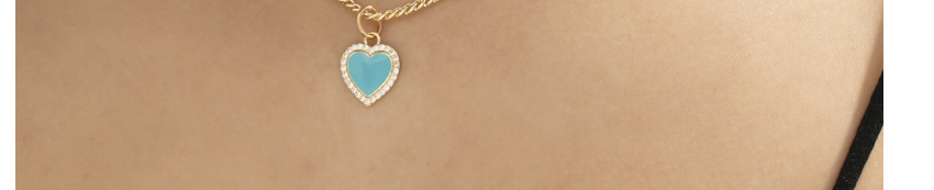 Fashion Gold Alloy Heart Necklace Multilayer Necklace,Multi Strand Necklaces