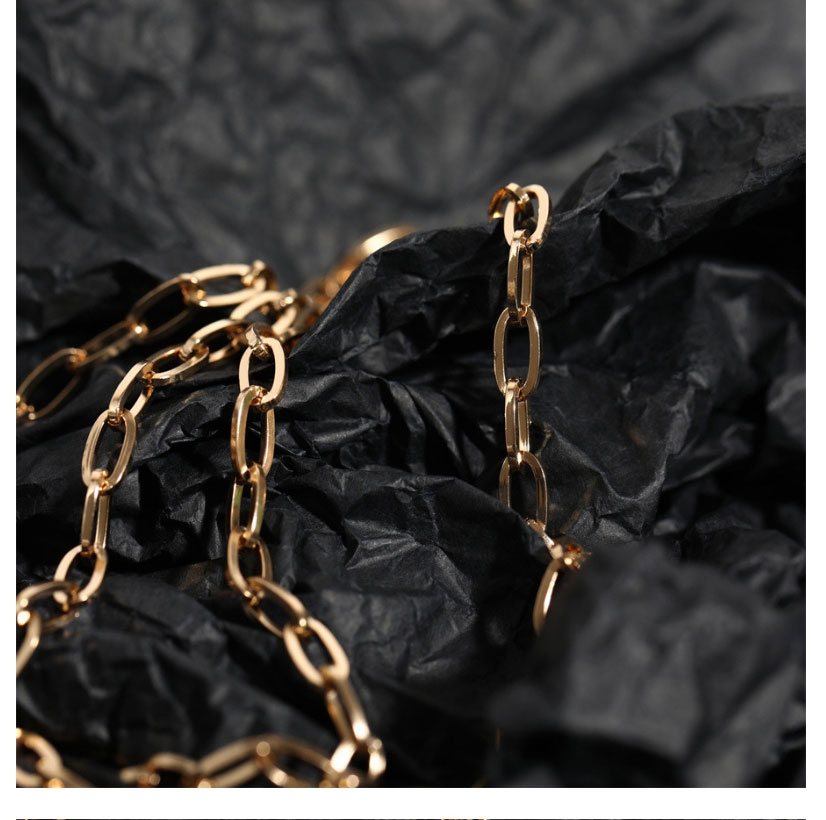 Fashion E Copper Inlaid Zirconium 26 Letters Lock Necklace,Necklaces