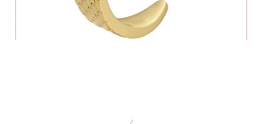 Fashion White Gold Copper Inlaid Zirconium Strap Ring,Rings