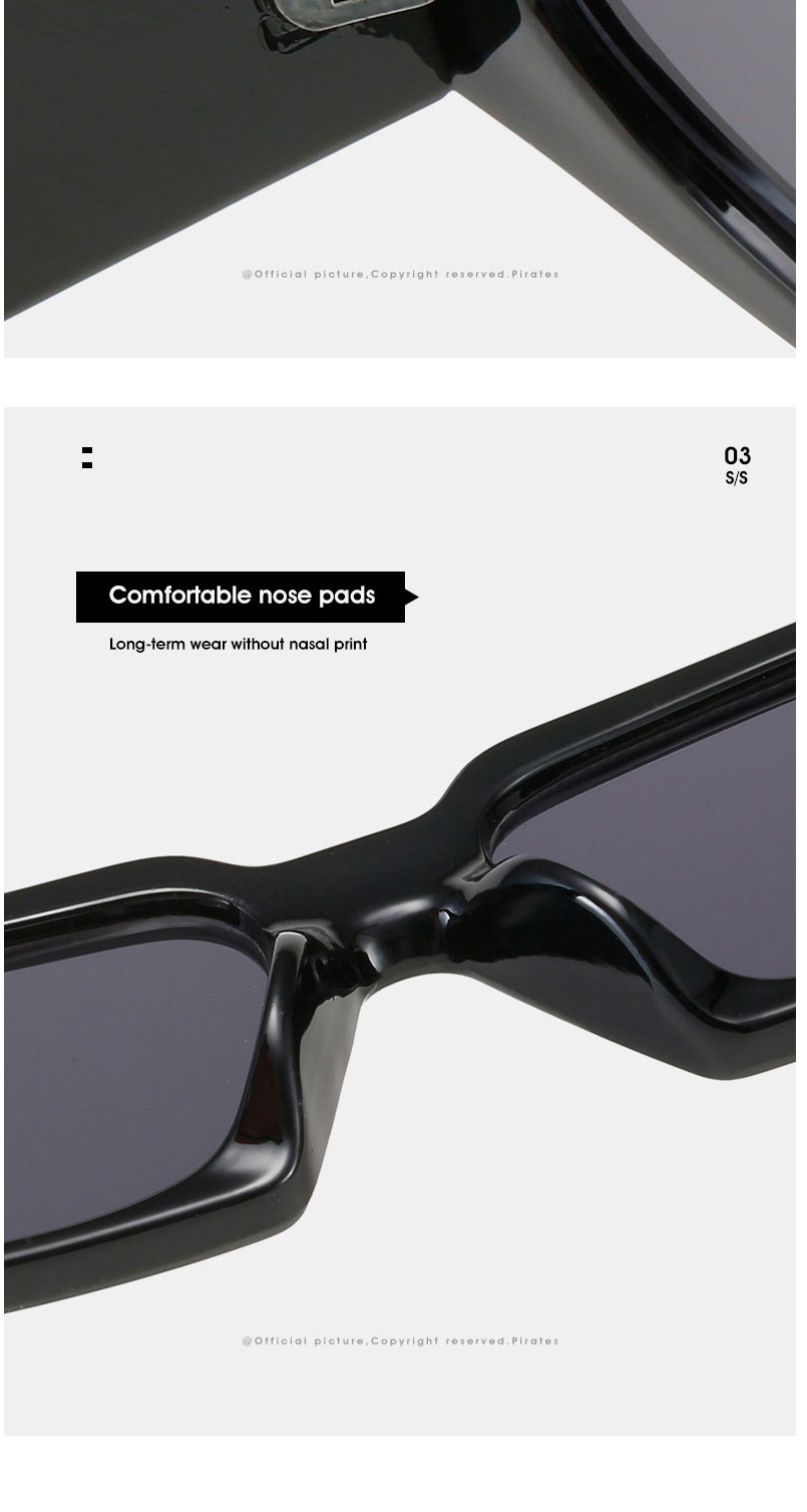 Fashion Coffee Box Double Tea Slices Triangle Narrow Frame Sunglasses,Women Sunglasses
