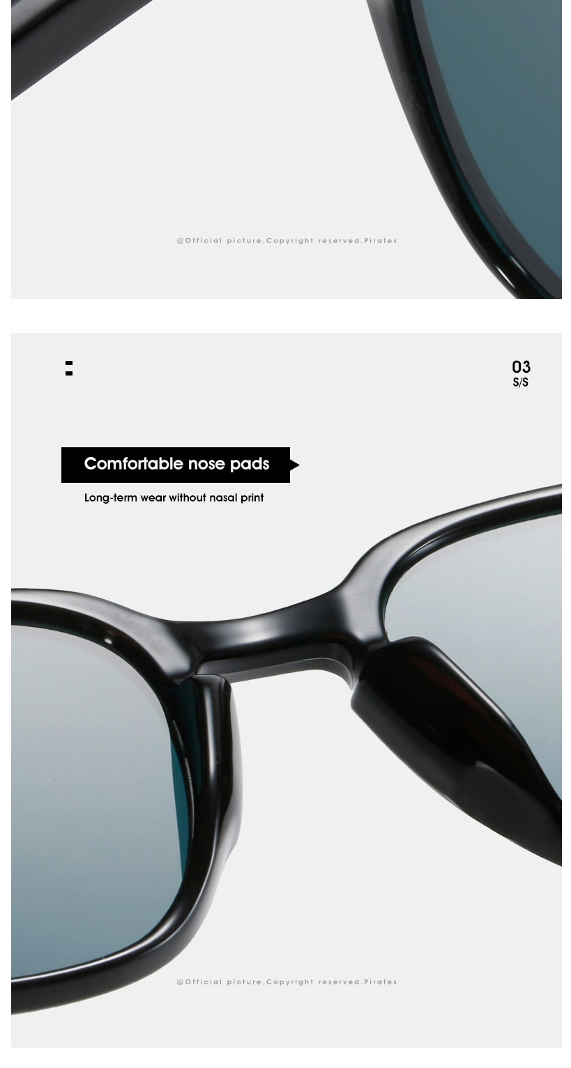 Fashion Transparent Frame Gray Sheet Big Frame Rice Nail Sunglasses,Women Sunglasses