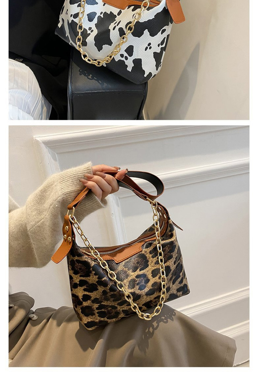 Fashion Leopard Leopard Print Chain Shoulder Bag,Messenger bags