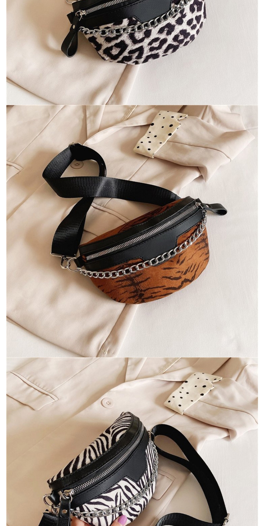 Fashion Black Pu Ringgra Chain Crossbody Bag,Shoulder bags