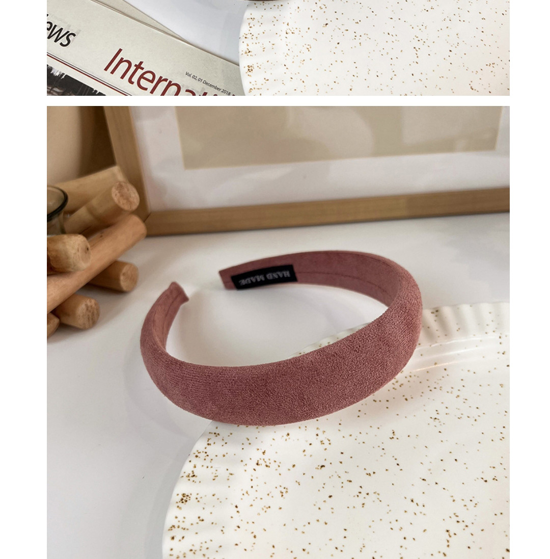 Fashion Ginger Suede Wide-brimmed Headband,Head Band