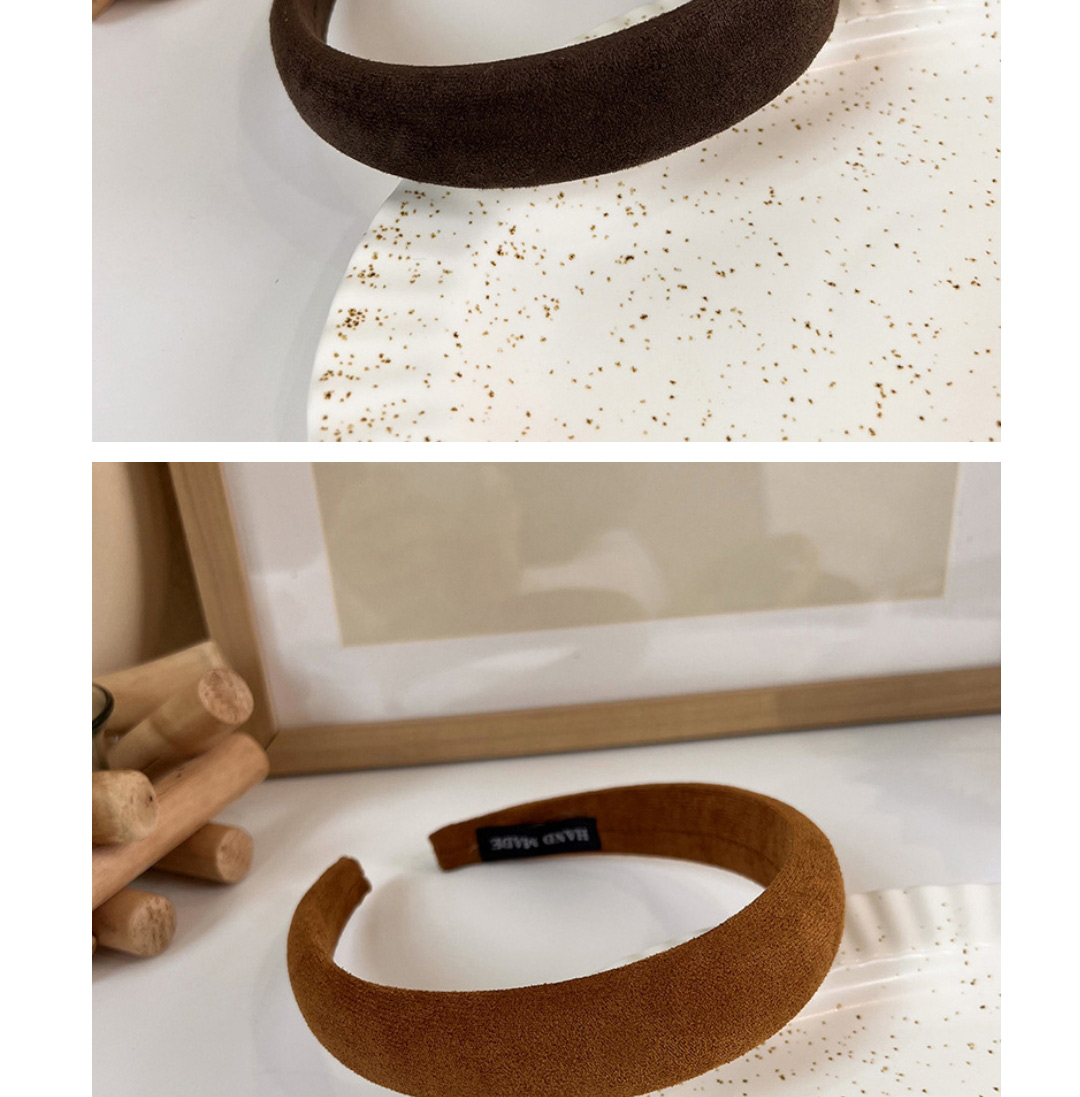 Fashion Ginger Suede Wide-brimmed Headband,Head Band