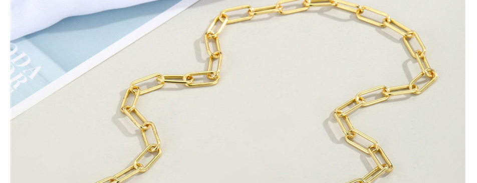 Fashion Thick Chain Alloy Thick Chain Necklace,Chains