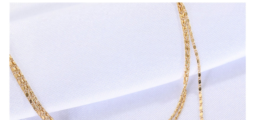 Fashion Gold Color Metal Rhinestone Star Moon Necklace,Pendants