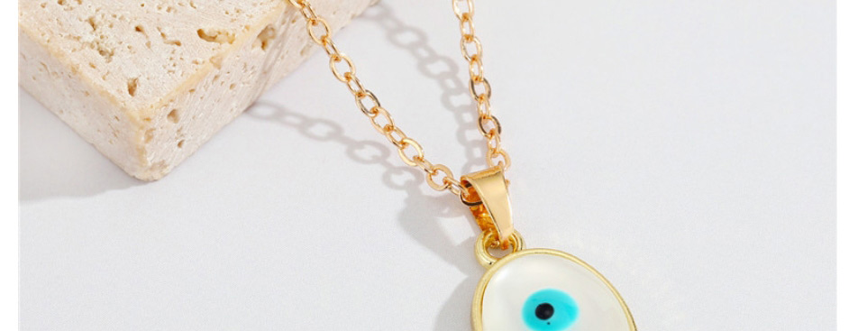 Fashion Oval Eye Necklace Elliptical Protein Eye Necklace,Pendants