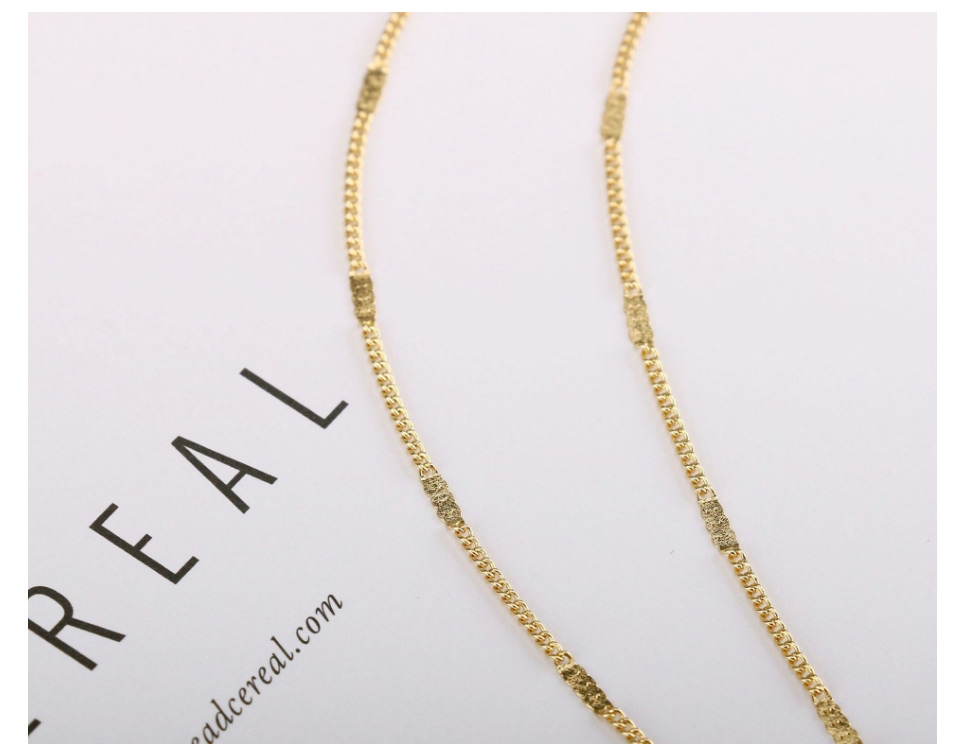 Fashion Gold Color Metal Dripping Long Necklace,Pendants