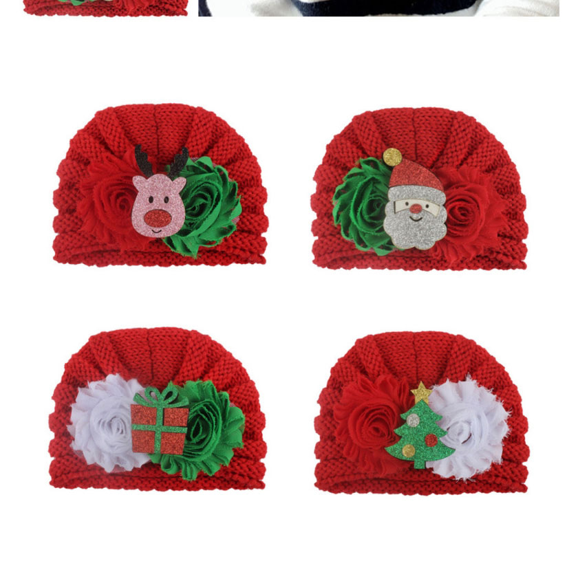 Fashion Type C Christmas Knitted Warm Hat,Beanies&Others