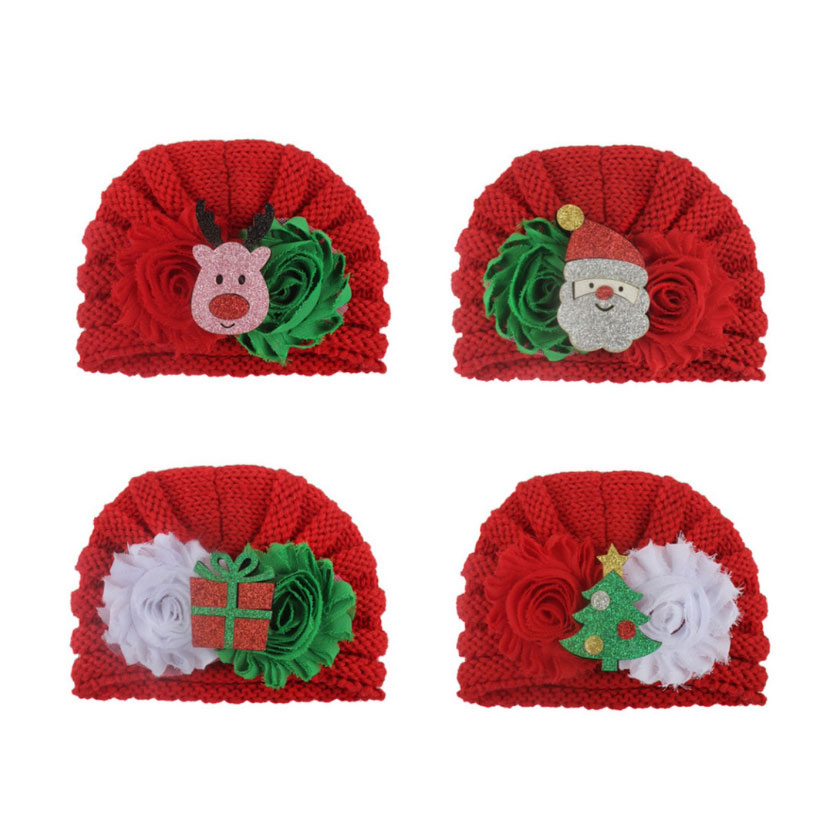 Fashion Type C Christmas Knitted Warm Hat,Beanies&Others
