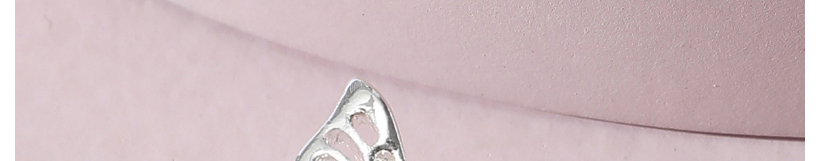 Fashion Silver Metal Butterfly Ear Clip,Clip & Cuff Earrings