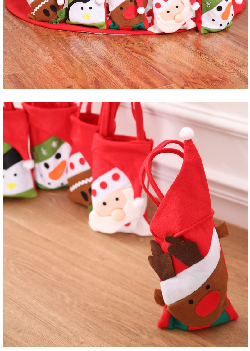 Fashion Snowman Christmas Tote Bag,Festival & Party Supplies
