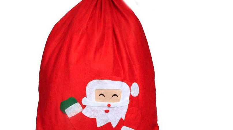 Fashion Old Man Snowman Random One Christmas Print Gift Bag,Festival & Party Supplies