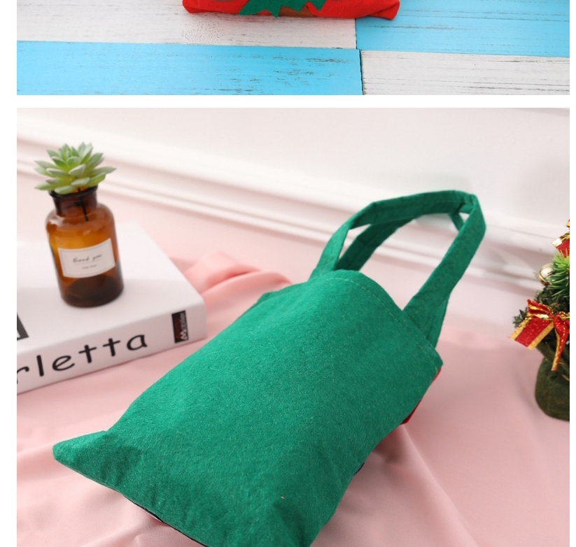 Fashion Elk Gift Bag Christmas Print Candy Bag,Festival & Party Supplies