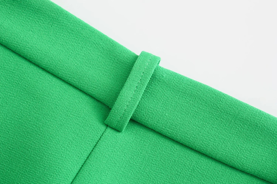 Fashion Green Slit Skirt,Skirts