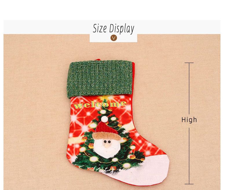 Fashion Elder Led Christmas Socks With Lights (with Electronics),Fashion Socks