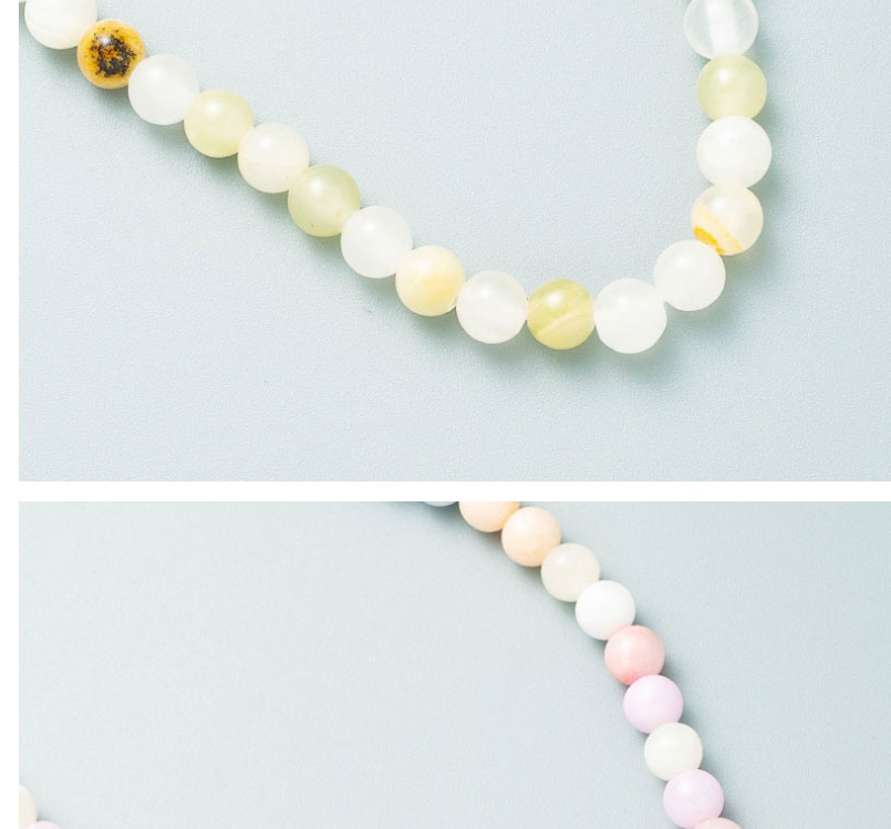 Fashion Pastel Color Colorful Beads Beaded Necklace,Beaded Necklaces
