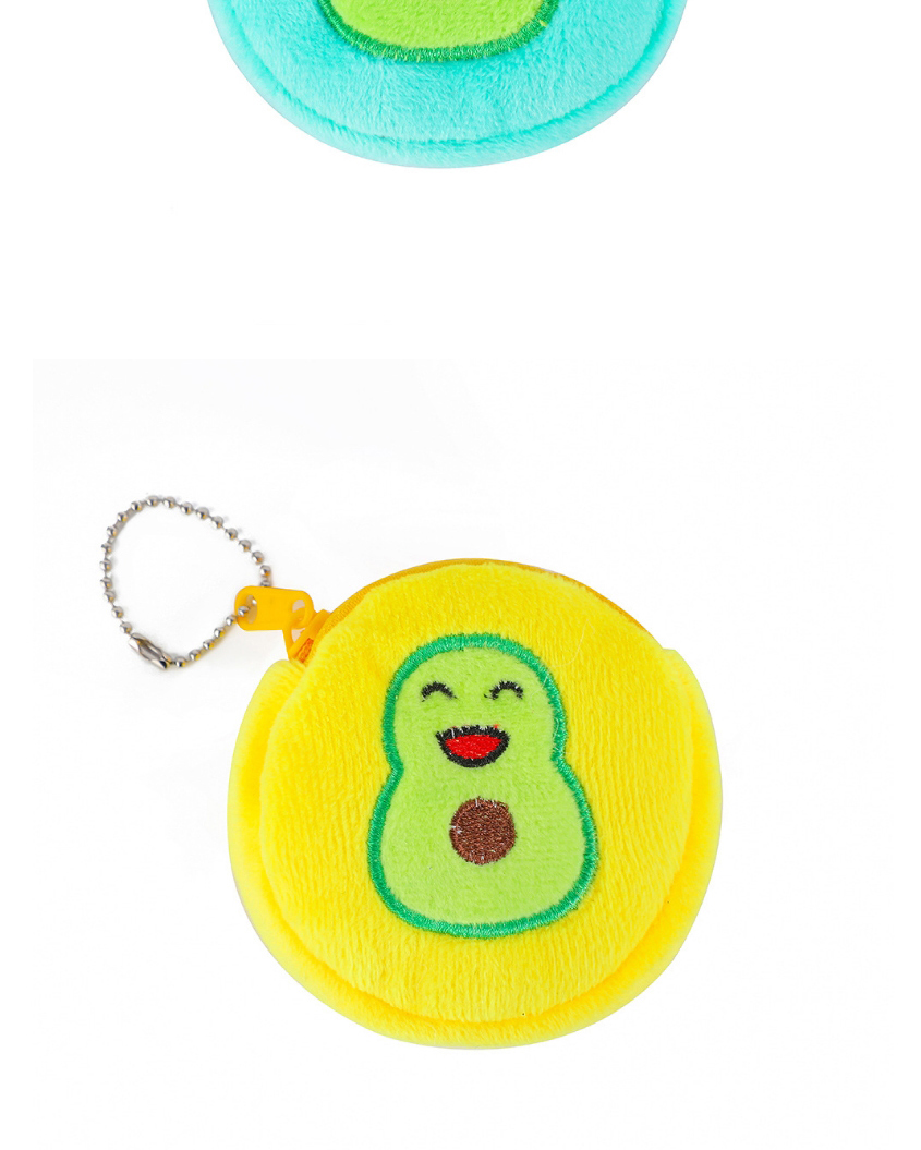Fashion Watermelon Red Cartoon Avocado Embroidered Coin Purse,Wallet
