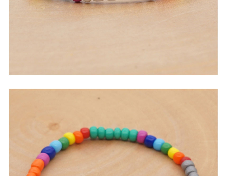 Fashion 4 # Colored Rice Beads Bead Bracelet,Beaded Bracelet