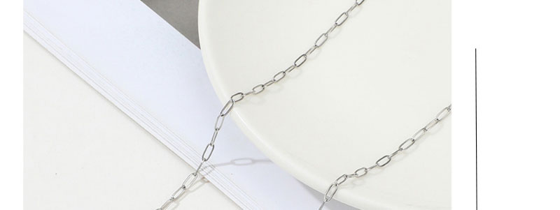 Fashion Gold Color Stainless Steel Ot Buckle Small Lock Necklace,Necklaces