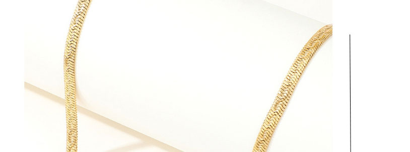 Fashion Gold Color Titanium Steel Snake Bone Chain,Necklaces