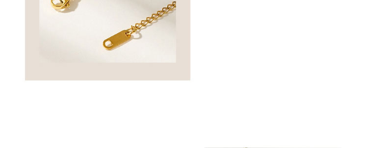 Fashion Gold Color Titanium Steel Five Pentagon Double Necklace,Necklaces