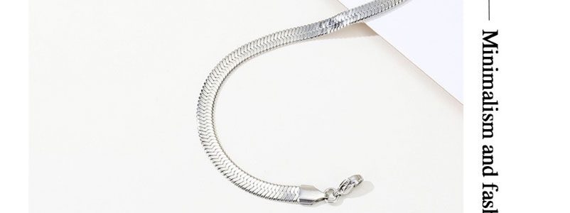 Fashion Steel Color Titanium Steel Blade Necklace,Necklaces