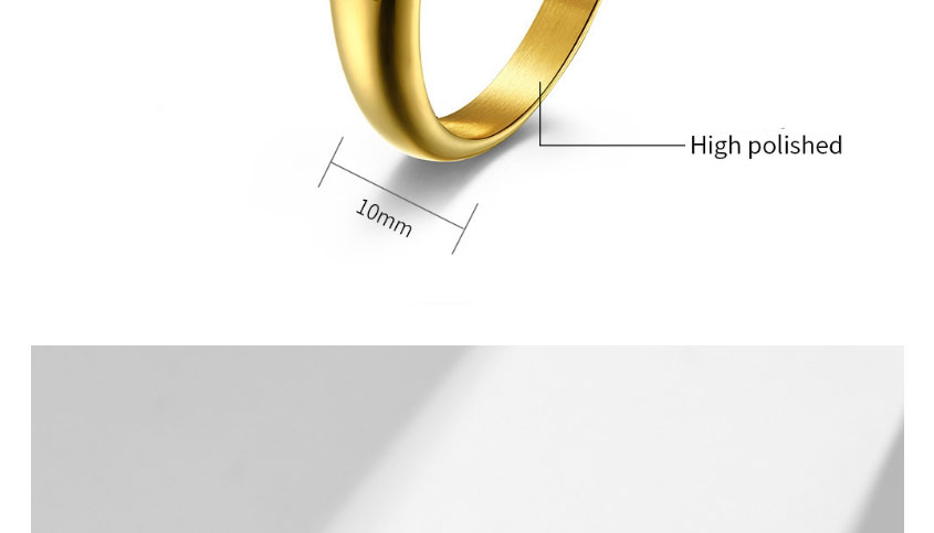 Fashion Rose Gold Color Titanium Steel Rose Ring,Rings