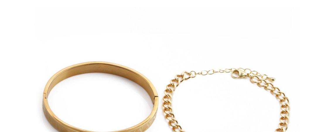 Fashion 1# Copper-plated Real Gold Color Inlaid Zirconium Heart Bracelet,Bracelets