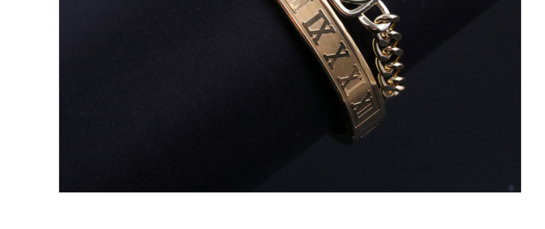 Fashion 1# Copper-plated Real Gold Color Inlaid Zirconium Heart Bracelet,Bracelets