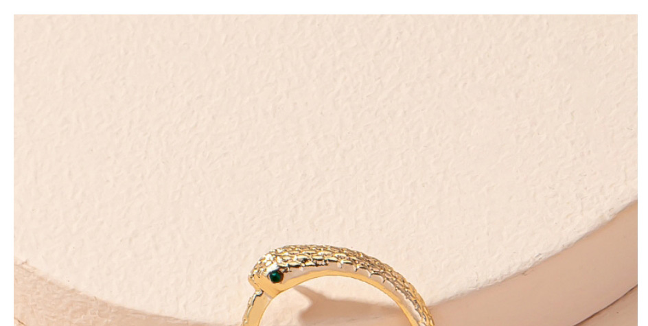 Fashion Snake Alloy Serpentine Geometric Ring,Fashion Rings