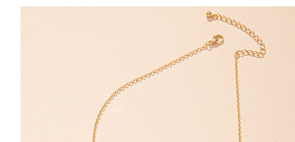 Fashion Gold Color Alloy Geometric Necklace,Pendants
